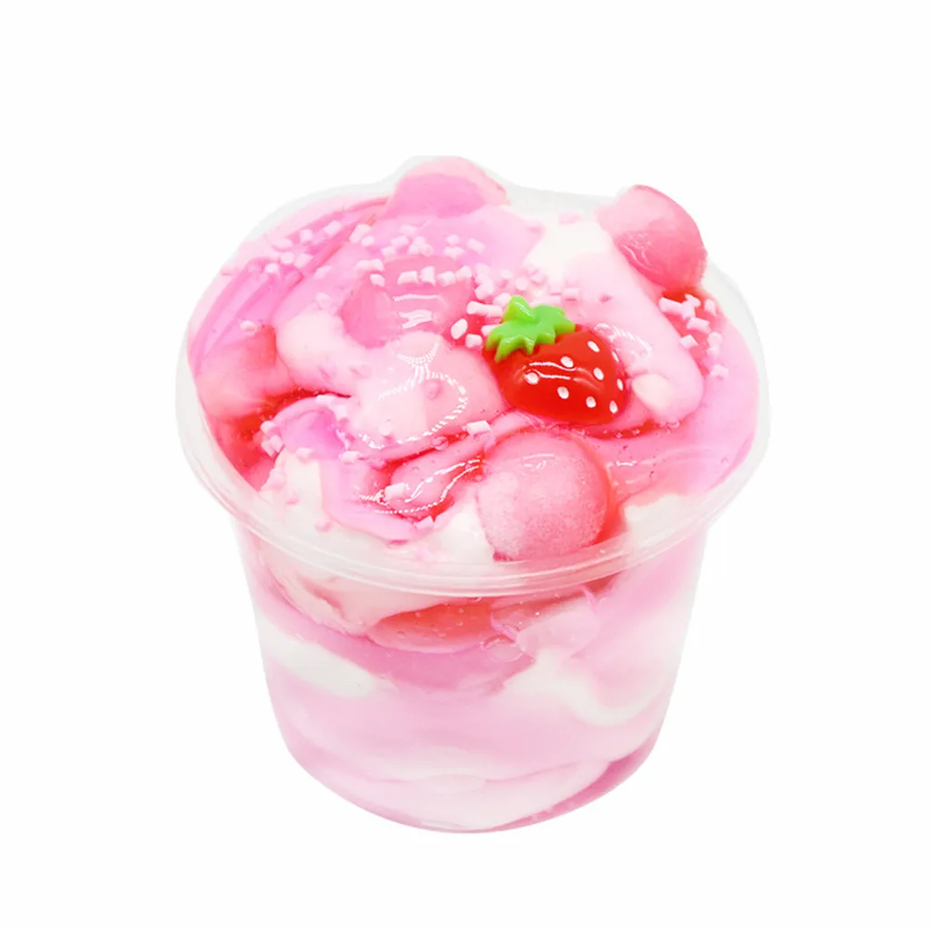 HIINST пена 150 мл Squishies глины Лизуны в виде фруктов Шпатлёвки Ароматические стресса детские игрушки Daiso глины 19APR24 P35