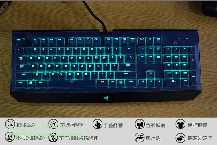 Для Logitech MK120 K120 Пылезащитная пленка силиконовая Механическая Беспроводная