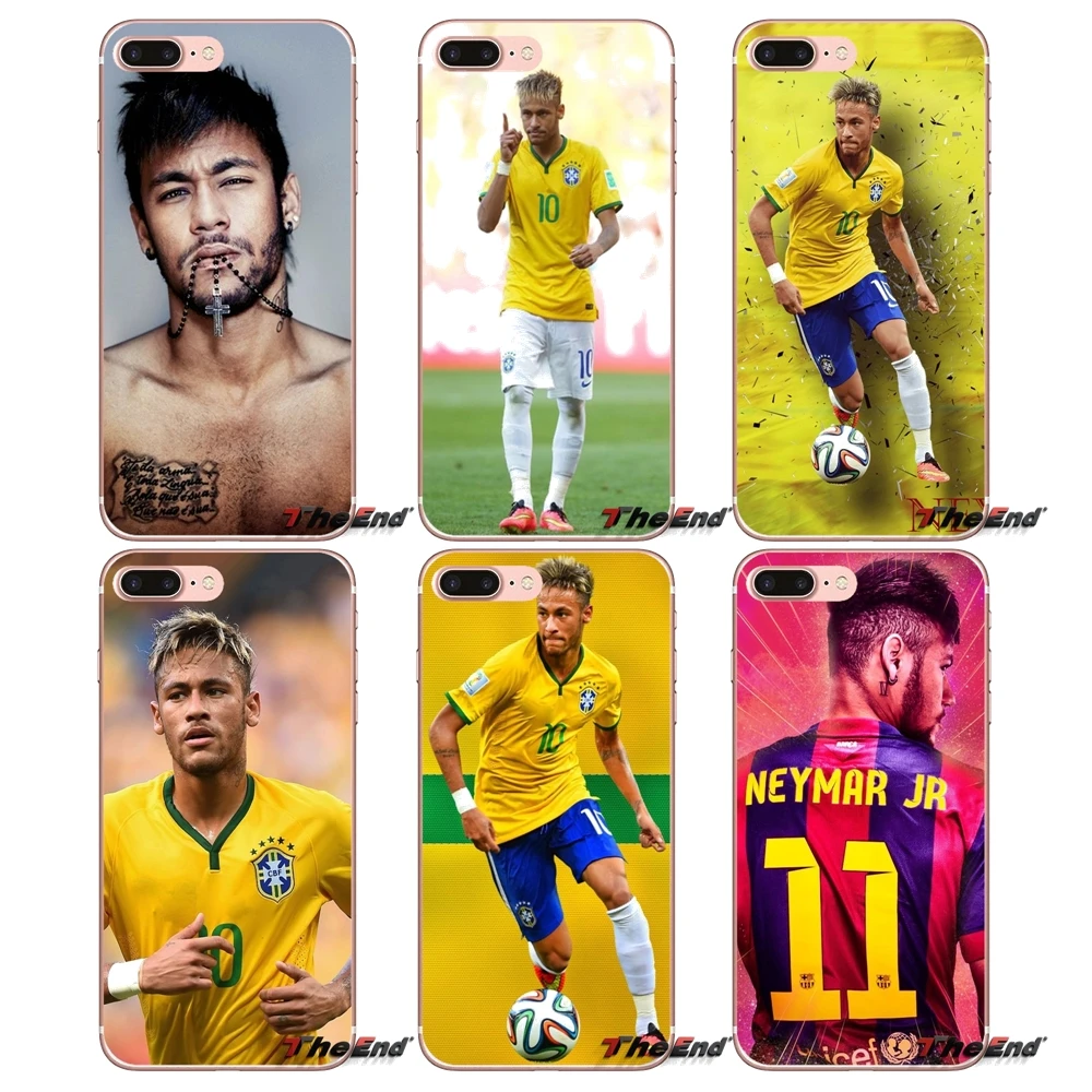 Знаменитая звезда Неймар мягкая прозрачная сумка чехол для Huawei Honor 7X V10 6C V9 6A Play 9