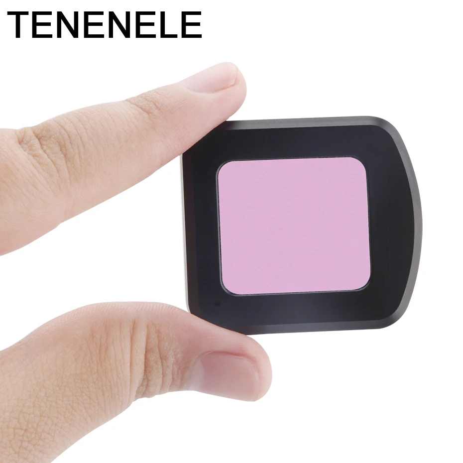 TENENELE Action Camera Filter For Sjcam SJ8 4K Pro/Plus/Air Yellow Color Camera Glass Filters on Waterproof Housing Accessories