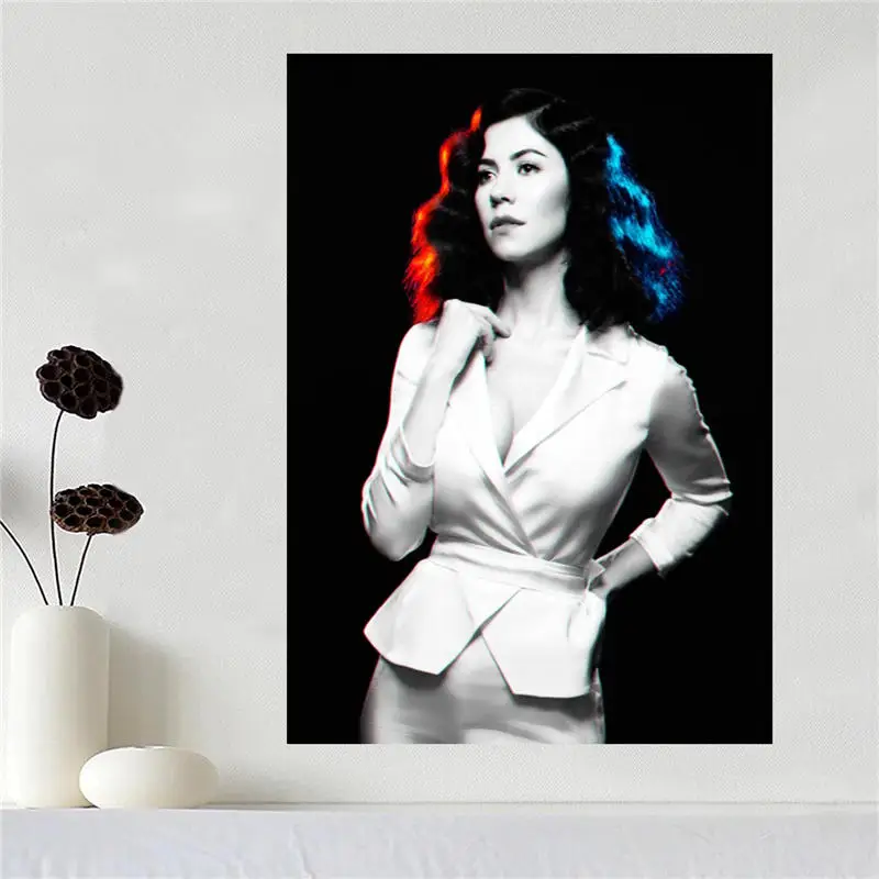 Индивидуальный холщовый постер Froot Marina and the diamond для украшения дома тканевый