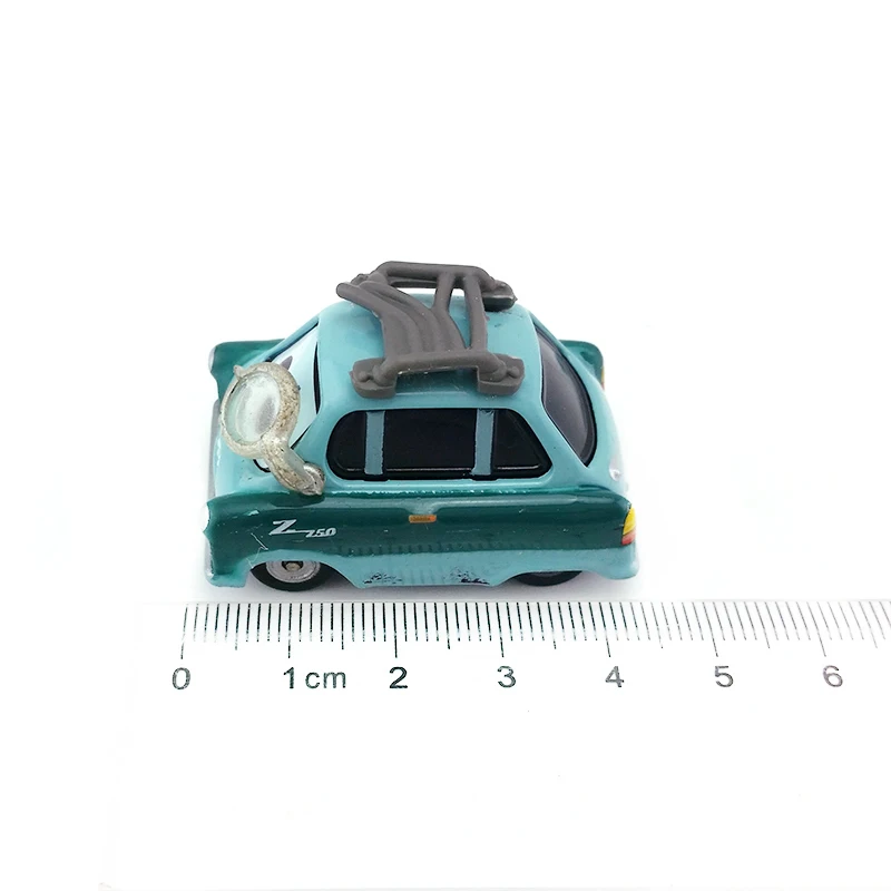 Дисней Pixar Cars 2 преподаватель Z с очками 1:55 металл литой автомобиль развивающие