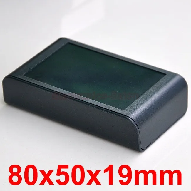 

Desktop Instrumentation Project Enclosure Box Case, Full Black, 80x50x19mm