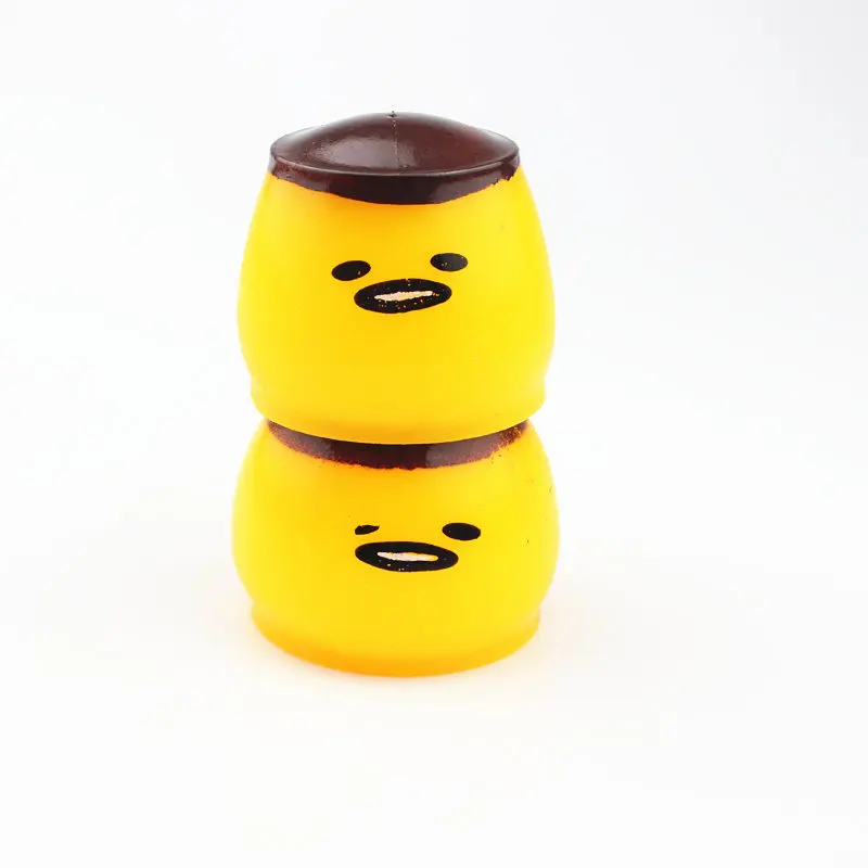 Squeeze игрушки желтое яйцо. хлеб. пудинг желток Toy рвота декомпрессии забавные |
