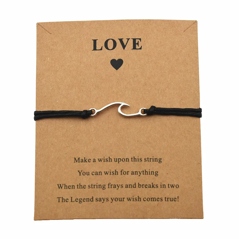 Новые браслеты на удачу пляж морские волны парусные шармы дружбы пожелания