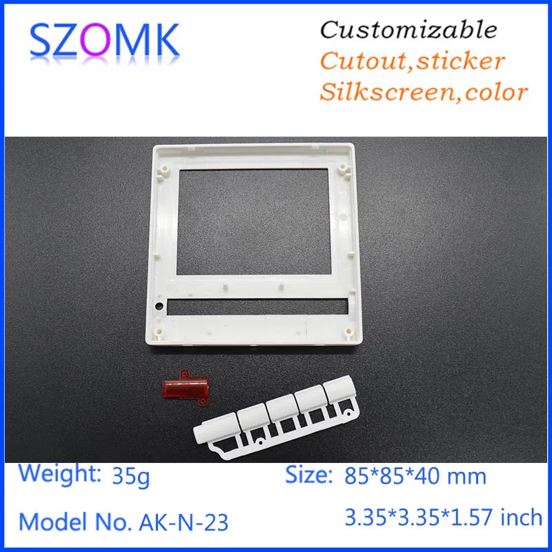 1 шт. 85x85x40 мм пластиковые панели управления датчиком корпус ЖК-экрана