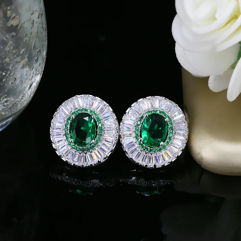 Серьги подвески женские с крупным круглым фианитом карат|ear jewelry|jewelry jewelryearrings earring