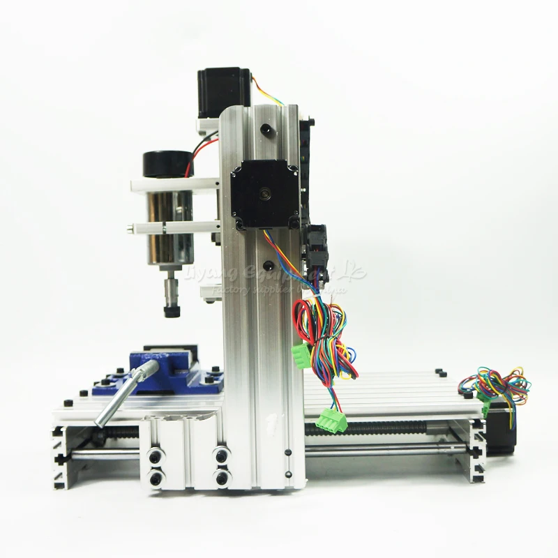 Нет доставки! Лучший DIY 2520 3 оси CNC гравировальный станок с 300 Вт DC шпиндель мини