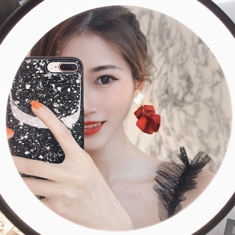 Корейские модные темпераментные серьги-капли, серьги-капли, длинные, длинные, с именем, красивые, сексуальные, розовые, красные, большие серьги