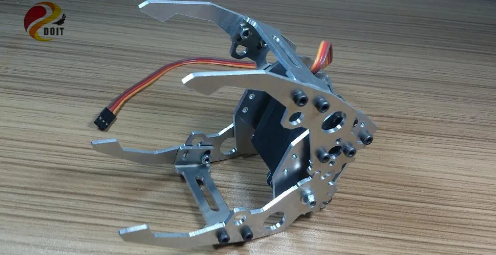 Металлический робот захватное устройство коготь зажим Роботизированный