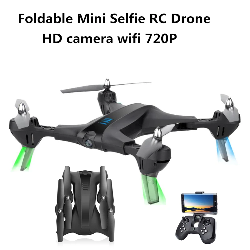 

2018 Altitude Hold WIFI Real Time FPV RC Quadcopter Add 480P 720P HD camera Foldable Mini Selfie RC Drone RC Drone Helicopter