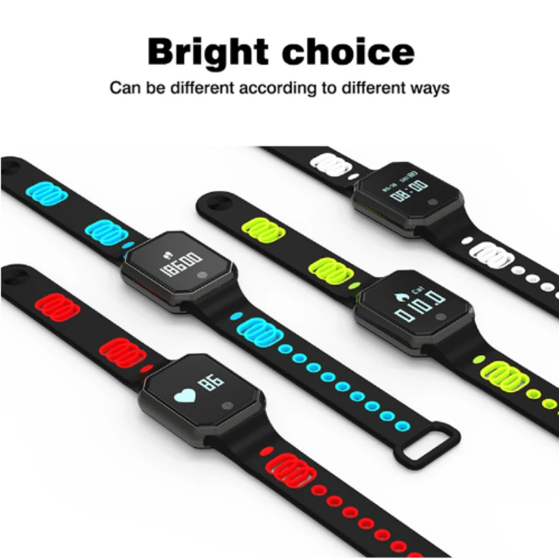 QW11 Smart Браслет удаленного Управление трекер сердечного ритма браслет шаги