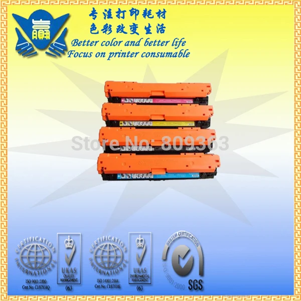 

JIANYINGCHEN COLOR Compatible Toner Cartridge CN707 for HPs Color Laserjet 1600 2600 2600N 2605DN 2605DTN (4pcs/lot)