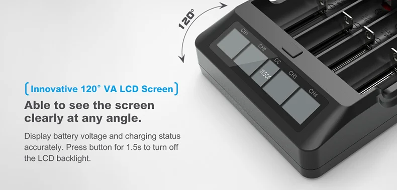 XTAR DRAGON VP4 PLUS смарт-зарядное устройство набор чехол зонд адаптер Автомобильное зарядное устройство Быстрая зарядка Cargador 18650 зарядное устройство XTAR