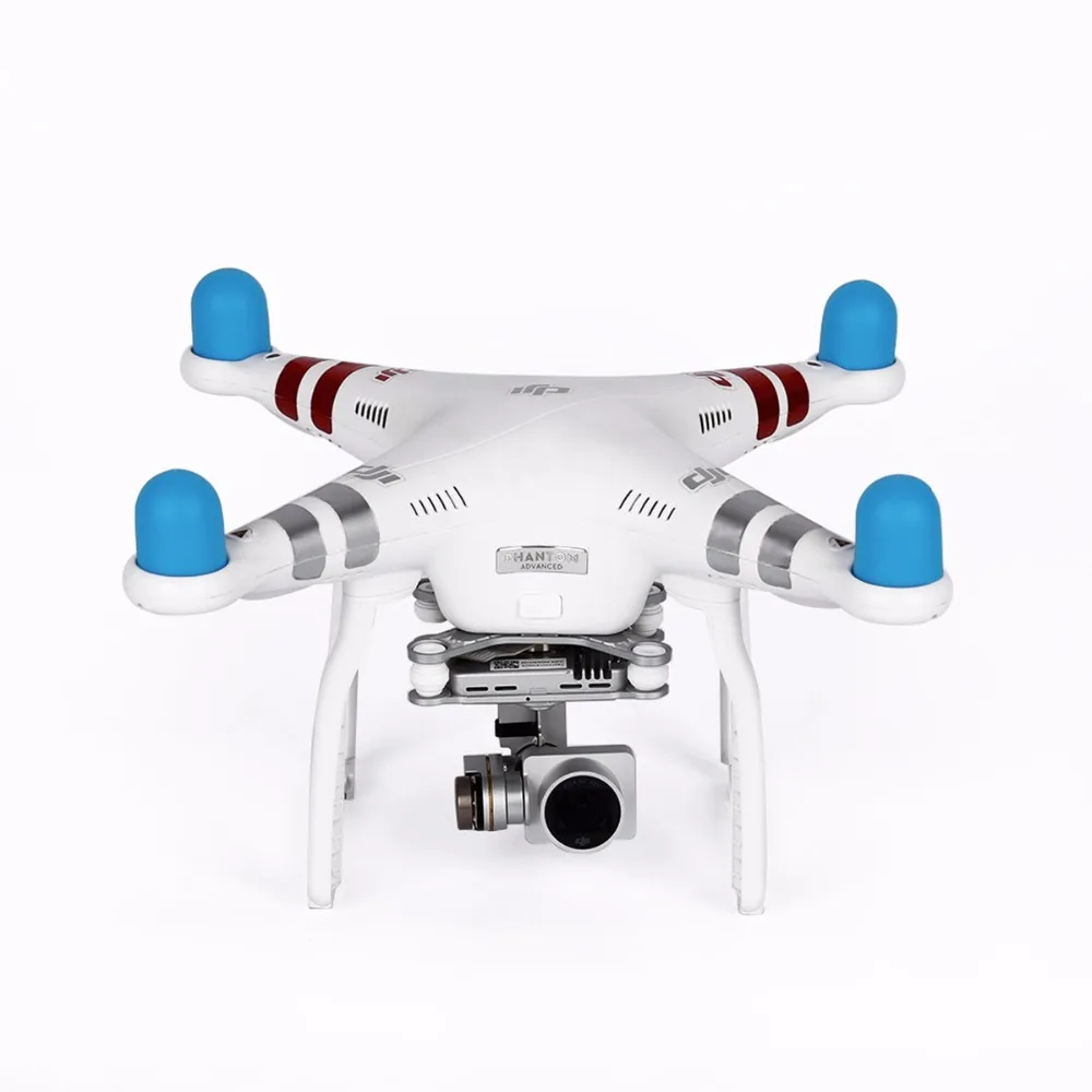 4 шт. крышка двигателя Мягкая Силиконовая защита для DJI Phantom 3 Drone 3A 3P SE Advanced Pro от