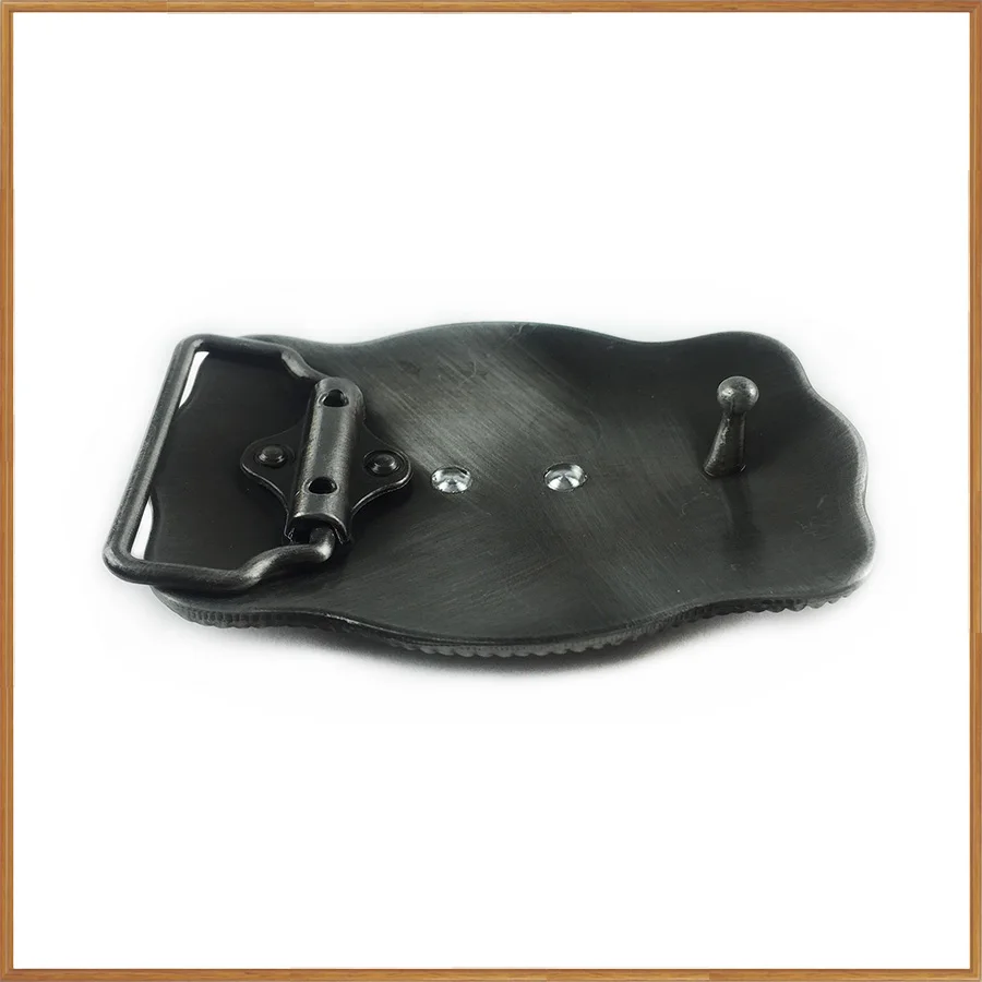BuckleClub retro western flower horse cowboy jeans gift belt buckle FP-03705 PEWTER FINISH for men 4cm width loop drop shipping | Дом и сад