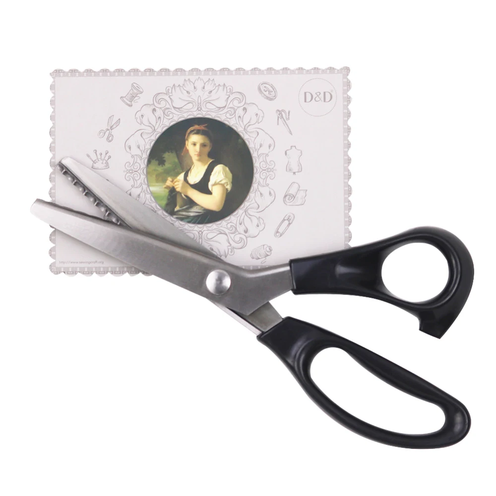 Новинка 7 мм зигзаг/волна профессиональные ножницы для изготовления одежды