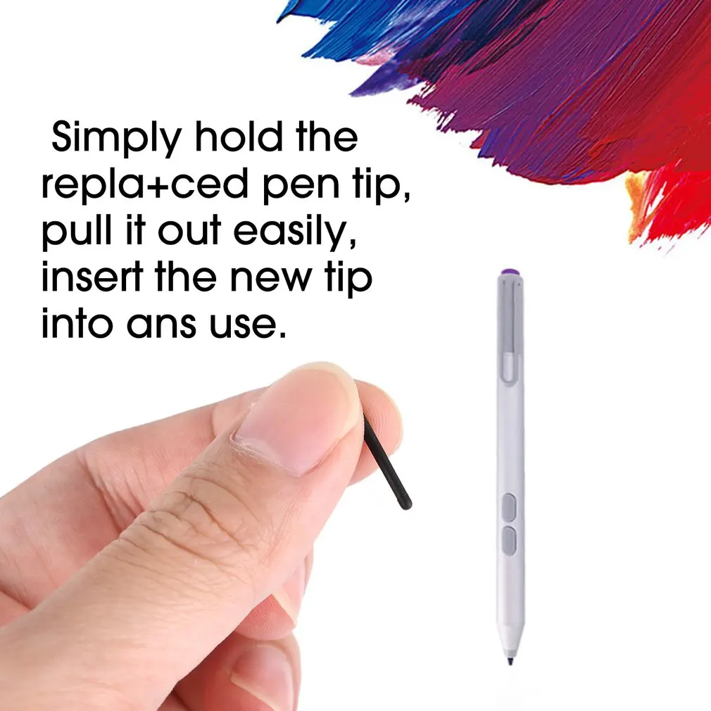 3 шт. Набор сменных наконечников для Microsoft Surface Pro Touch Stylus Pen рукописная ручка
