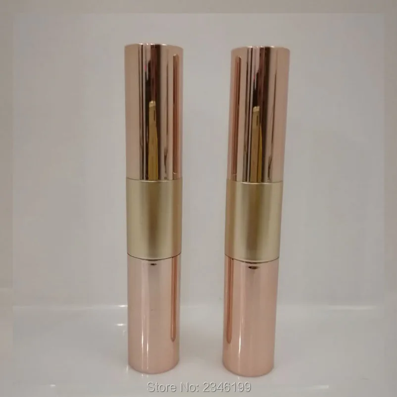 30pcs/lot 12.1mm Double-edge Empty Lipstick Tube New Arrival High Class DIY Lip Balm Subpackage Gold High-end Makeup Tool | Красота и
