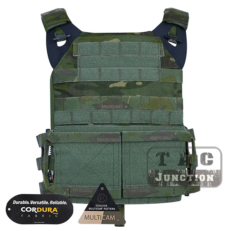 MCTP Emerson Tactical JPC 2,0 Assult легкий боевой жилет EmersonGear Body Armor Регулируемый камербанд Jumpable Plate Carrier - Цвет: MCTP