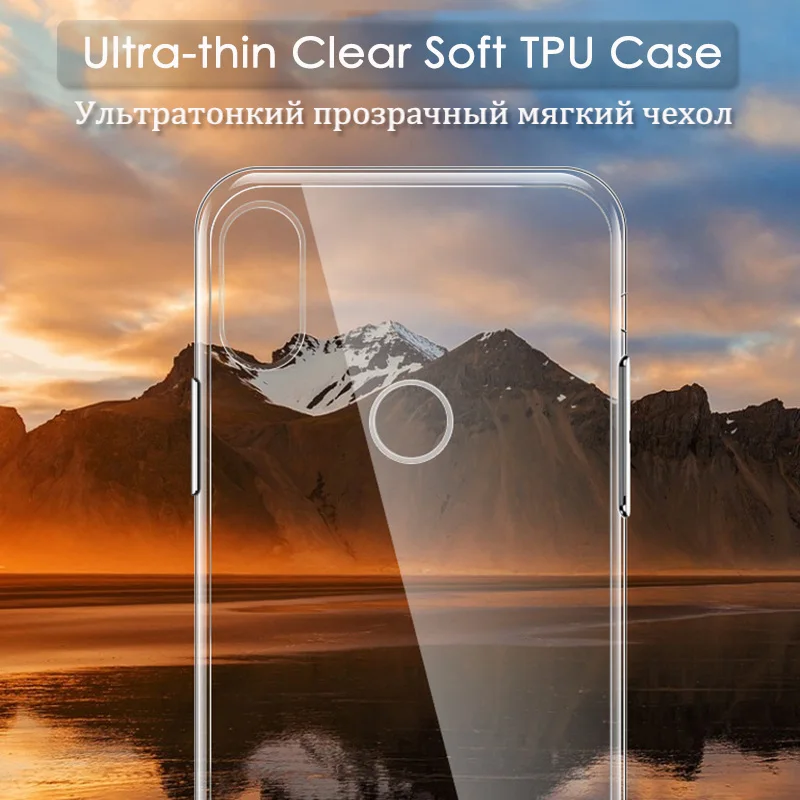 Чехол из ТПУ JONSNOW для Xiaomi Mi Max 3 мягкий силиконовый чехол Redmi 6 защитный 8/Mi8 SE/Mi A2 Lite |