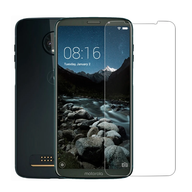 Wangcangli 2.5D премиум класса закаленное стекло для Motorola Z3 телефонная защитная пленка 0