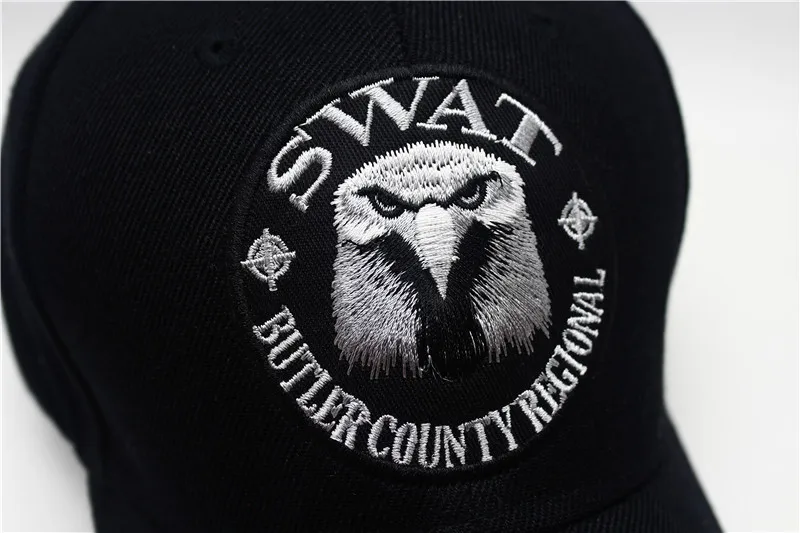 LIBERWOOD US SWAT Мужская бейсболка с вышивкой уличная Кепка SWAT тактическая бейсболка Регулируемая Кепка Gorras Planas Man