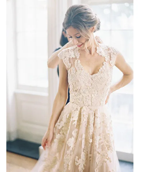 Румяна Розовые Свадебные платья 2019 Саудовская Арабский кружево аппликация