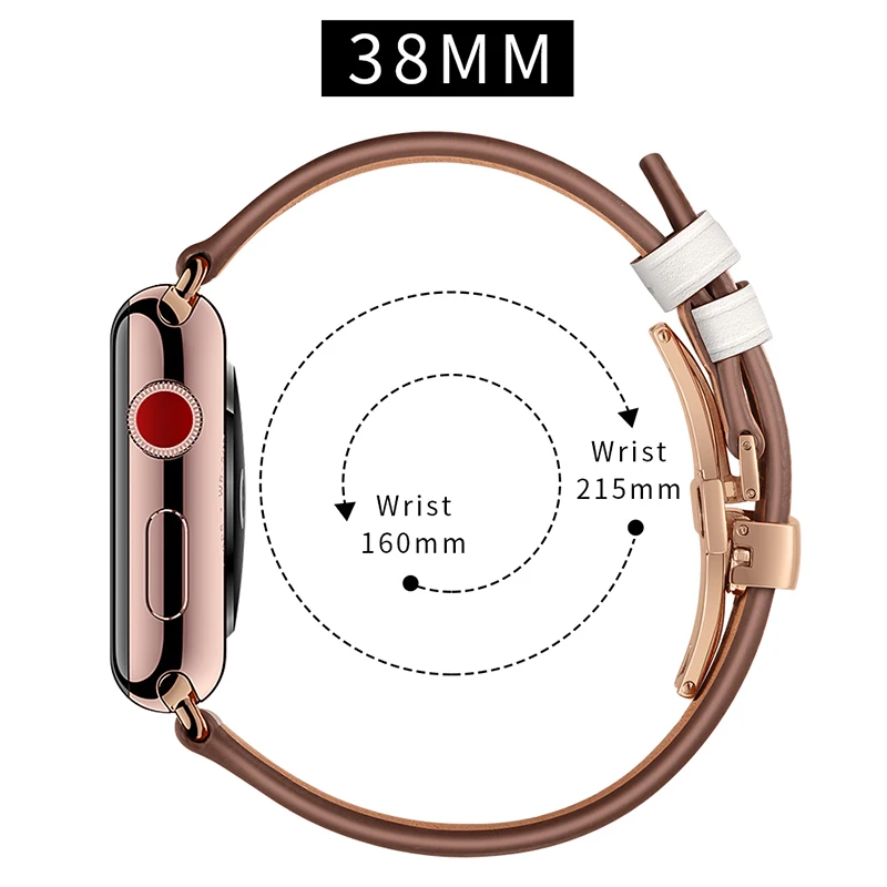 Ремешок iwatch из натуральной кожи для Apple Watch band series 4/3/2|Ремешки часов| |