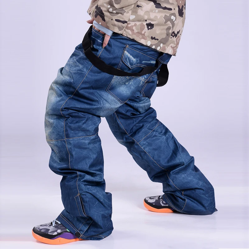 

Snowboarding Pants Men Ski Pants Warm Windproof Waterproof Breathable Snow pants Outdoor Winter Trousers