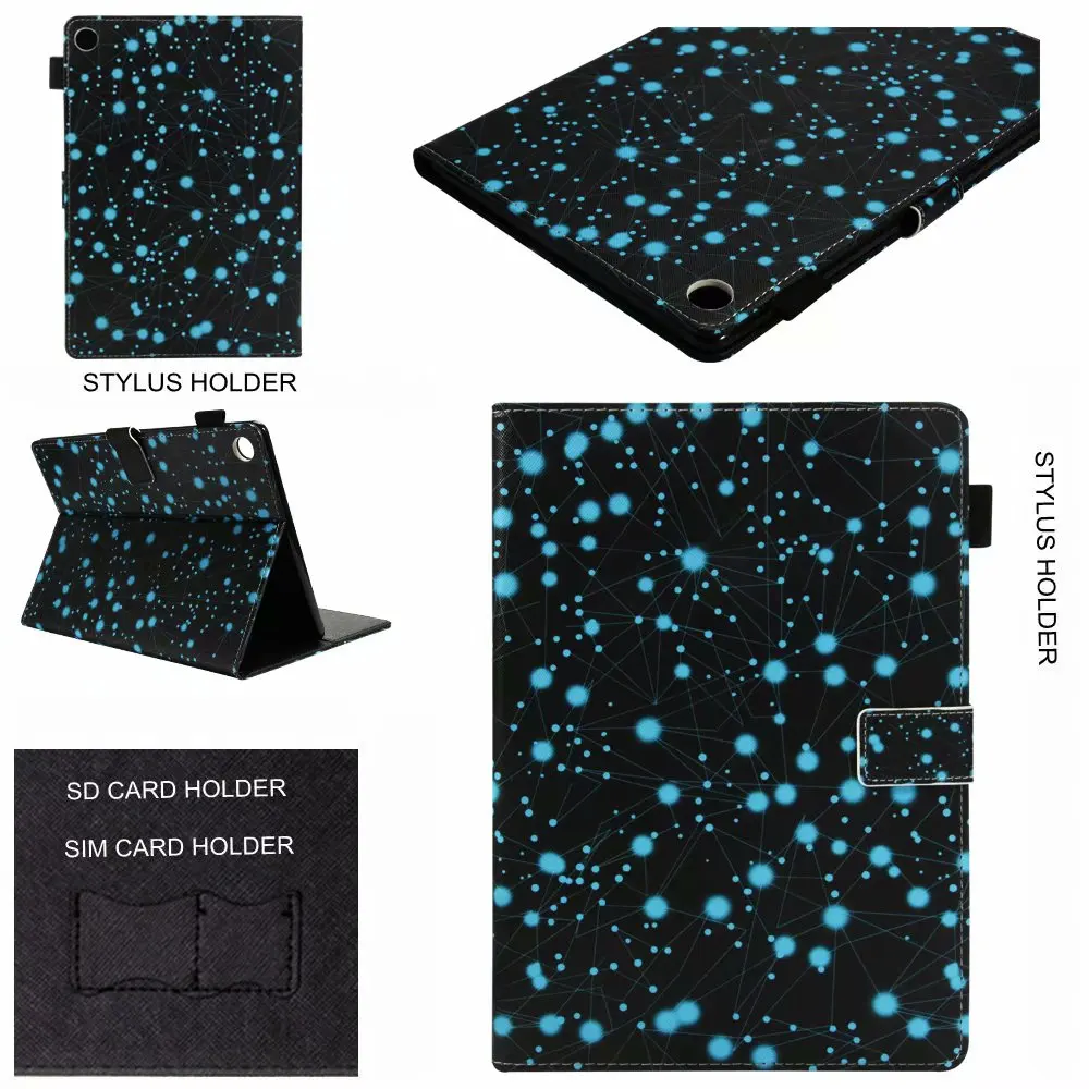 Умный чехол с автоматическим спящим режимом/пробуждением для планшета Huawei Mediapad M5