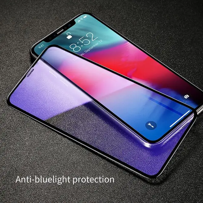 0 3 мм закаленное стекло для iPhone Xs Max XR защита экрана полное покрытие защитное 2018 |