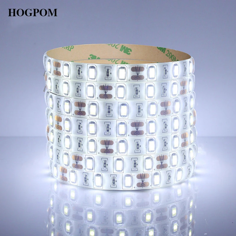 5 м 1 рулон водостойкая RGB СВЕТОДИОДНАЯ лента SMD 5630 светодио дный 60 led s/M лампа для