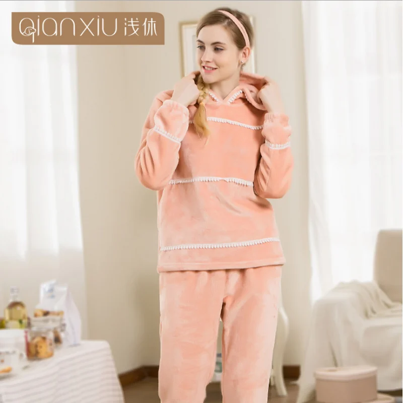 2019 осенне зимняя брендовая Домашняя одежда Женский Повседневный женский
