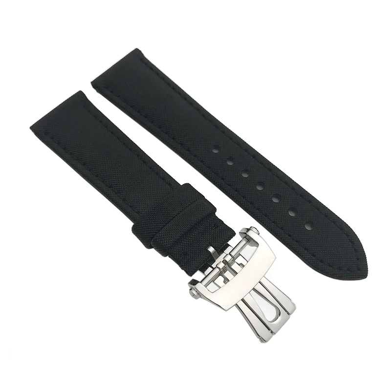 Ремешок складной из воловьей кожи для наручных часов 23 мм|Ремешки часов| |