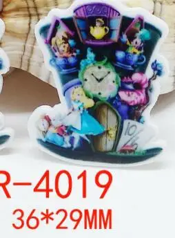 30 шт мультфильм персонаж плоское украшение из смолы PR 4043 - Цвет: 4019