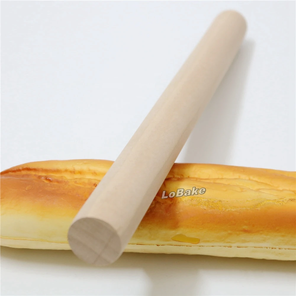 Скалка деревянная schima superba длина 30 см диаметр 2 7 см|dumpling maker|for kitchendough maker |