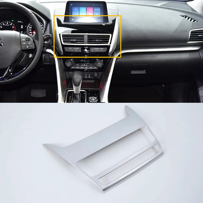 

Car Accessories Interior Decoration GPS Navigation Cover For Mitsubishi Eclipse Cross 2018 Car-styling
