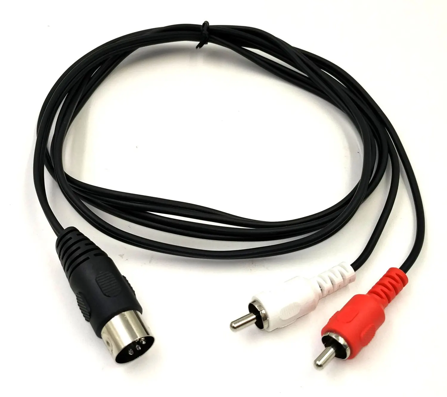 5 контактный разъем DIN папа 2RCA кабель преобразователя аудио для