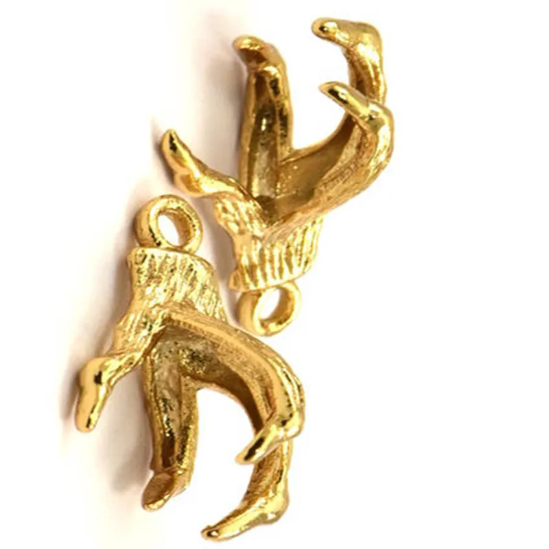 Подвеска в виде когтей Raw Brass animals ожерелье с подвеской (без никеля и свинца) sz (16х12