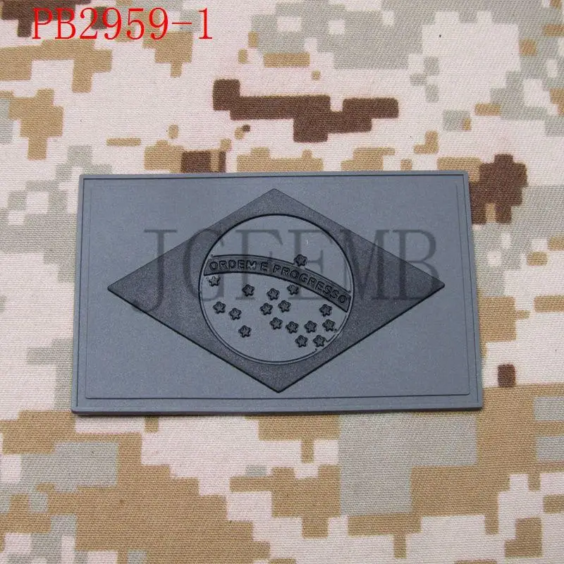 3D ПВХ патч с национальным флагом Бразилии|3d pvc patch|patches patchesnational flag patches |