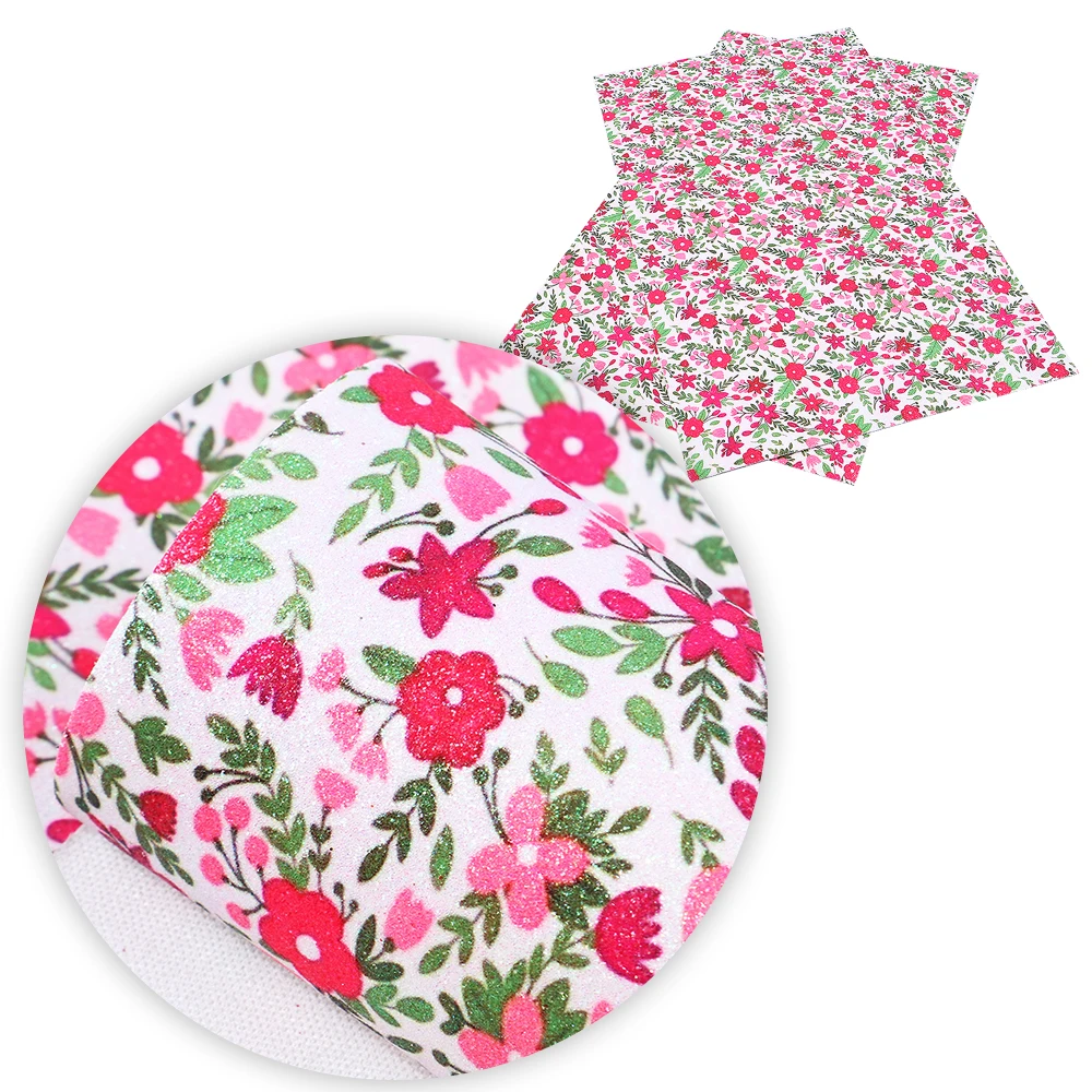 1075689011 David accessories 20*34 см блестящие принты «сердце», «любовь» из искусственной кожи в стиле пэчворк для волос с бантом, Сумки материалы ручной работы DIY, 1Yc5641 - Цвет: 1075689011