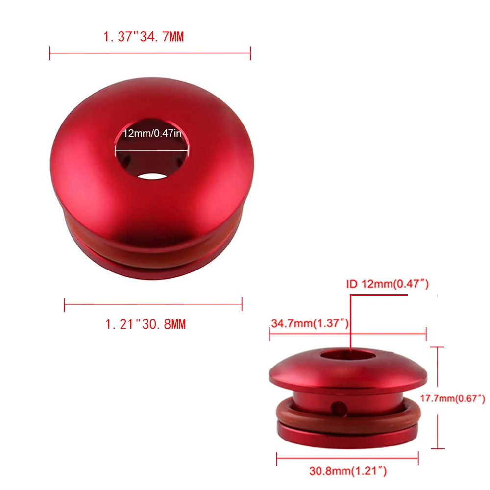 

RASTP-Car Engine Limiter Aluminum Shift Head Limiter Fixed Base Gear Head Buckle Tool Car Modification RS-SFN056