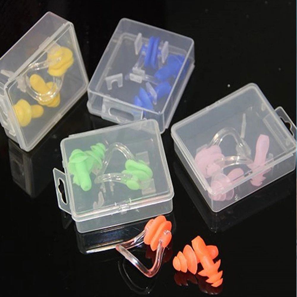 1 Pair Soft Waterproof Earplugs Dust-Proof Ear Environmental Silicone Sport Plugs Diving Water Sports Swimming Accessories | Спорт и