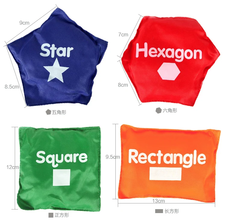 14 шт./компл. геометрическая сумка с песком детская игрушка безопасная для