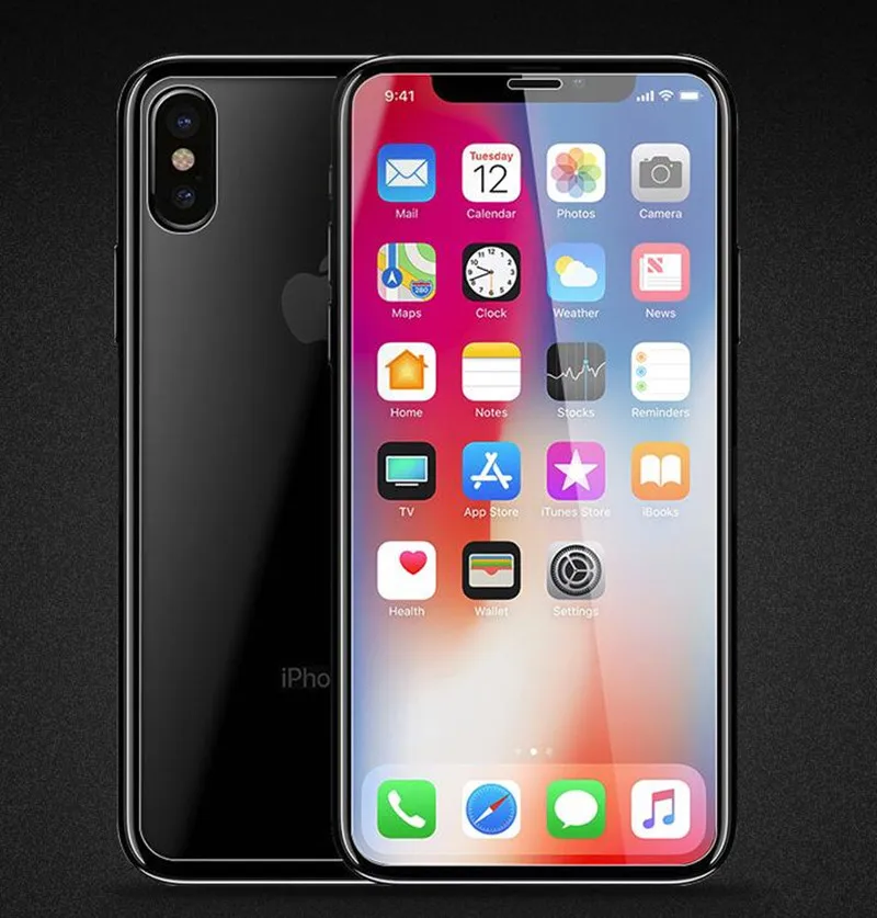 100 шт./лот 2.5D 0 3 мм Премиум Закаленное стекло протектор экрана для iphone xs max xr X 8 8plus 7