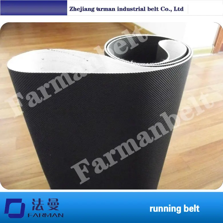 Высокое качество 2 0 мм черный алмаз ПВХ конвейерная лента для беговой дорожки