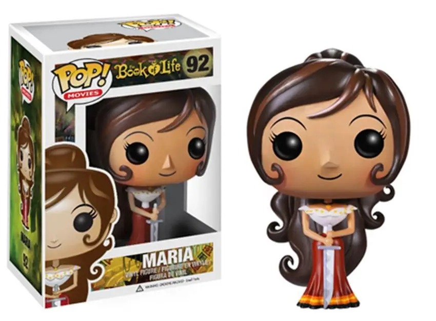Funko pop официальные фильмы: книга жизни-Мария Виниловая фигурка Коллекционная модель игрушки с оригинальной коробкой