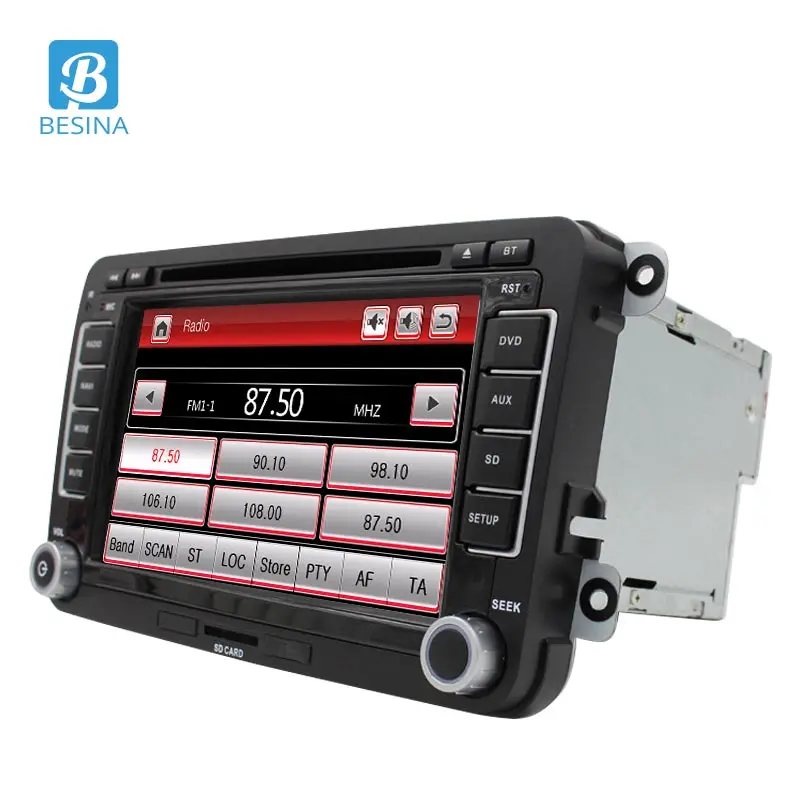 Besina автомобильный dvd-плеер радио 2 Din автомобильное аудио для VW Golf 6 5 Passat b7 cc b6 SEAT leon