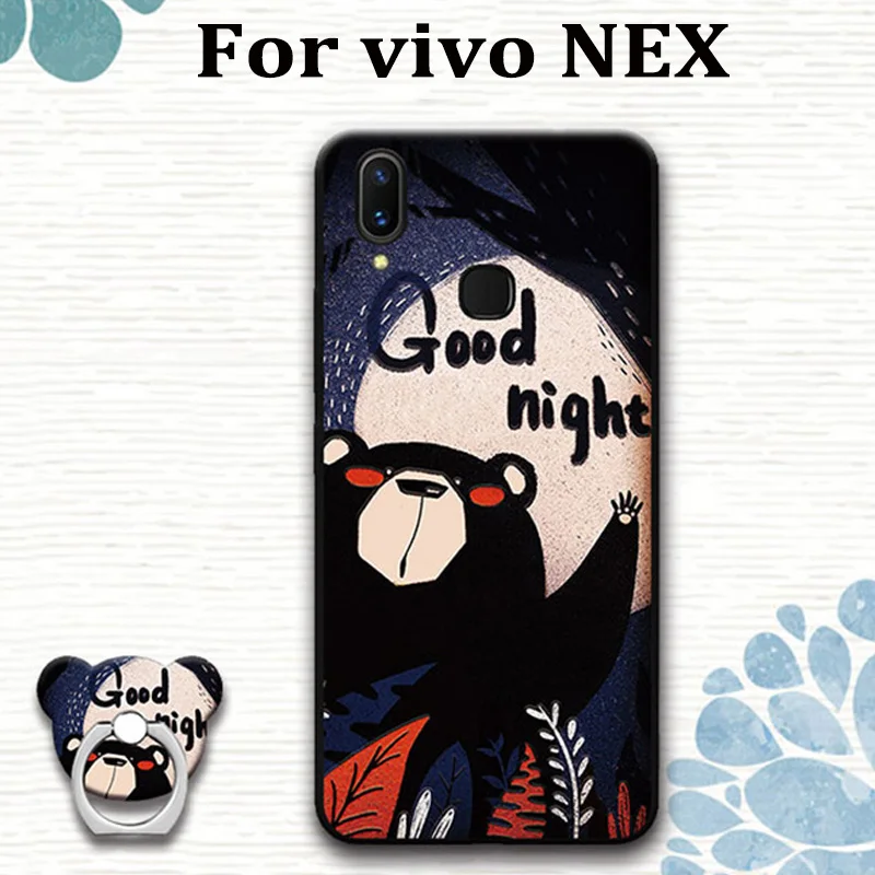Чехол для vivo X21 6 28 дюйма милый мультяшный мягкий силиконовый защитный чехол X21A A